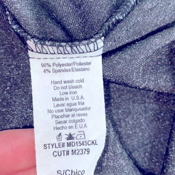 Karlie crushed velvet floral dress size small oversized - Picture 8 of 8